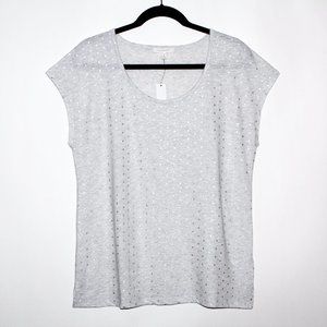 Talbots Sparkle Polka Dot Tank Top